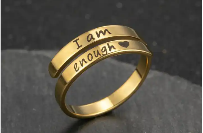 I Am Enough Ring